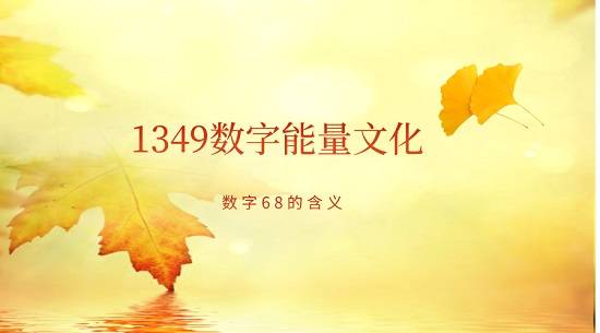 68.jpeg 数字文化博大精深,围绕在身边的数字也是非常的多。有朋友比较在乎自己的数字组合与自身运势是否相匹配,那么今天我们就研究一下数字68在不同文化当中的含义。